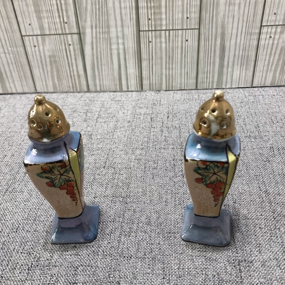 Vintage Noritake Lusterware Condiment set - Picture 9 of 12